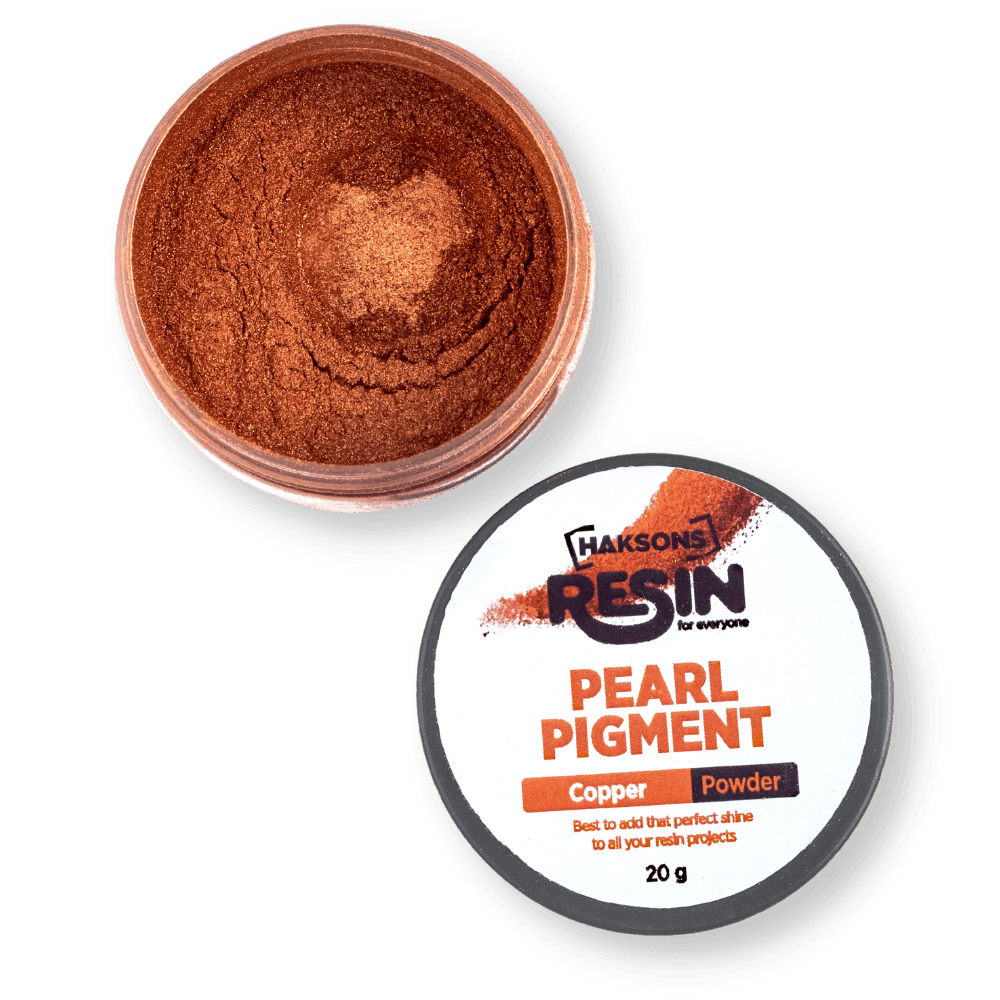 Haksons Pearl Pigments (Mica Powders) - Copper | for Epoxy Resin - BohriAli.com