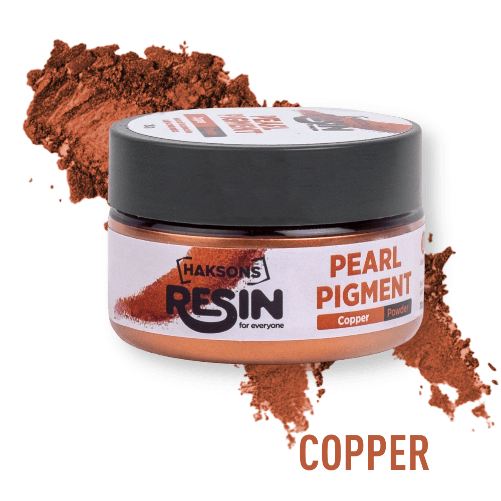 Haksons Pearl Pigments (Mica Powders) - Copper - BohriAli.com