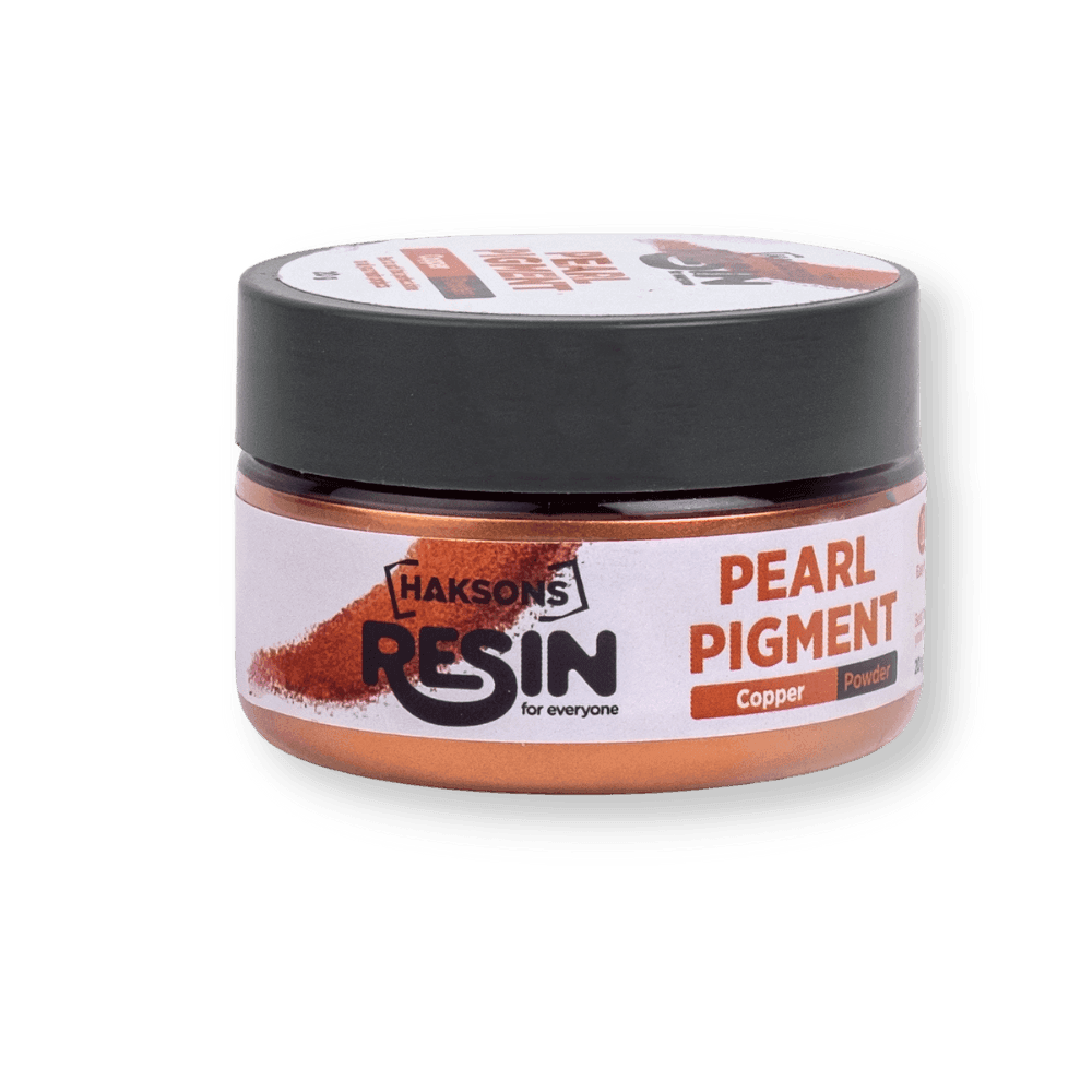 Haksons Pearl Pigments (Mica Powders) - Copper | for Epoxy Resin - BohriAli.com