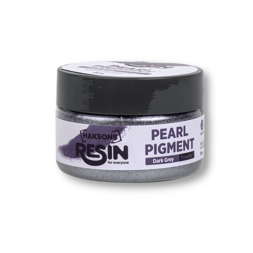 Haksons Pearl Pigments (Mica Powders) - Dark Grey - BohriAli.com