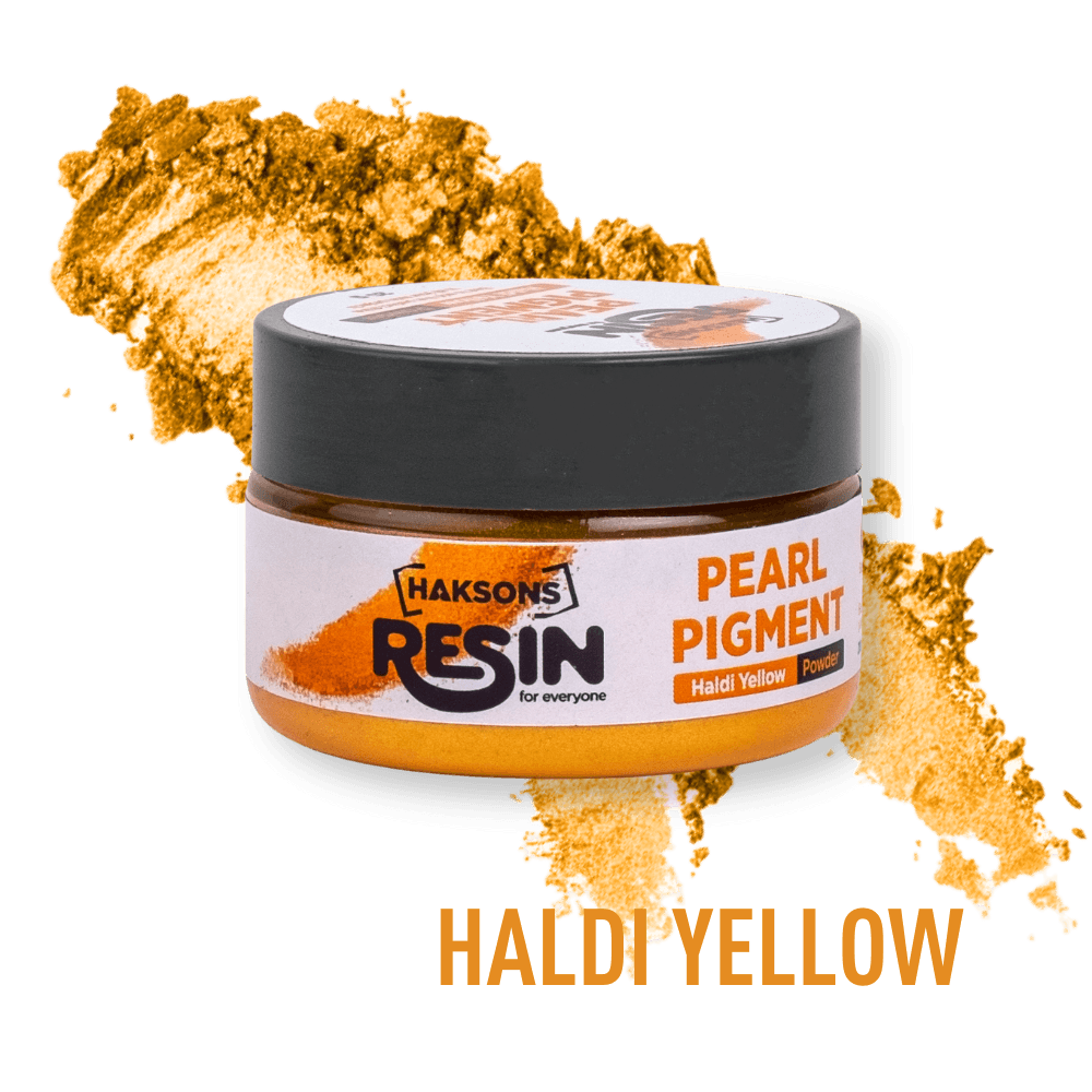 Haksons Pearl Pigments (Mica Powders) - Haldi Yellow - BohriAli.com