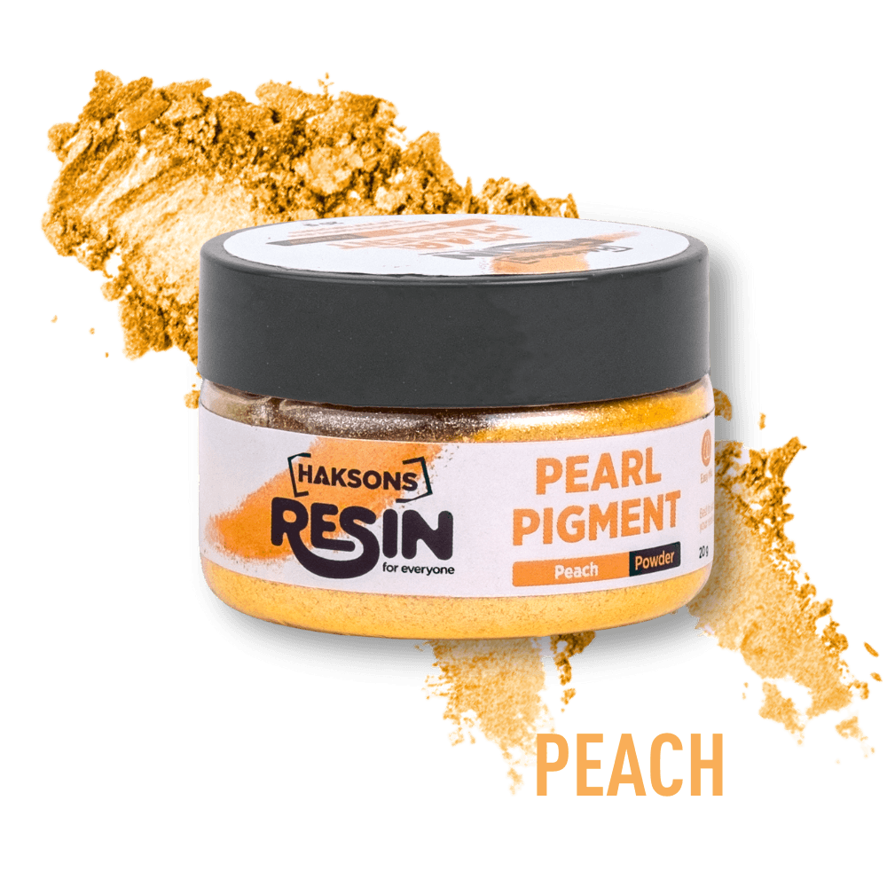 Haksons Pearl Pigments (Mica Powders) - Peach - BohriAli.com