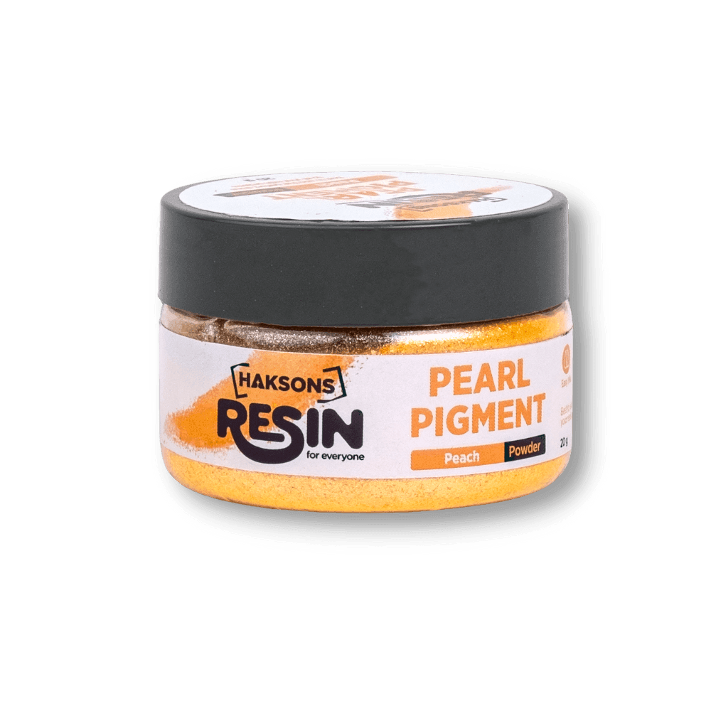 Haksons Pearl Pigments (Mica Powders) - Peach | for Epoxy Resin - BohriAli.com