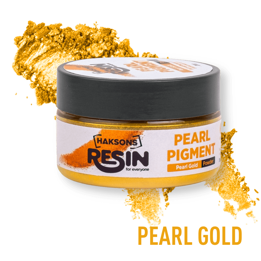 Haksons Pearl Pigments (Mica Powders) - Pearl Gold - BohriAli.com