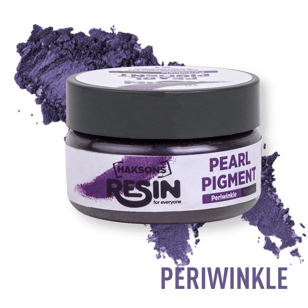 Haksons Pearl Pigments (Mica Powders) - Periwinkle | for Epoxy Resin - BohriAli.com