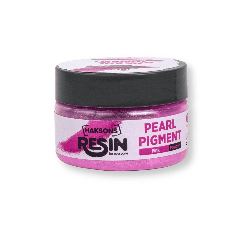 Haksons Pearl Pigments (Mica Powders) - Pink | for Epoxy Resin - BohriAli.com