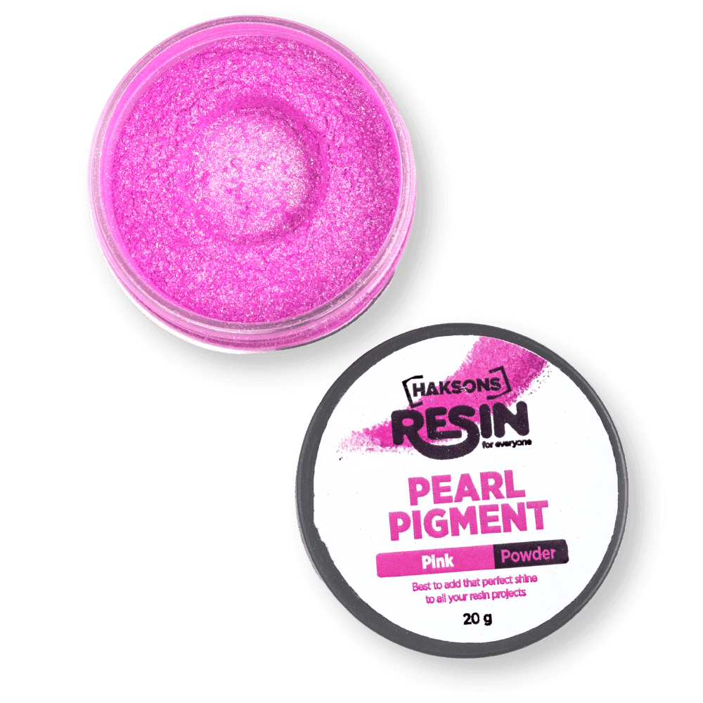 Haksons Pearl Pigments (Mica Powders) - Pink | for Epoxy Resin - BohriAli.com
