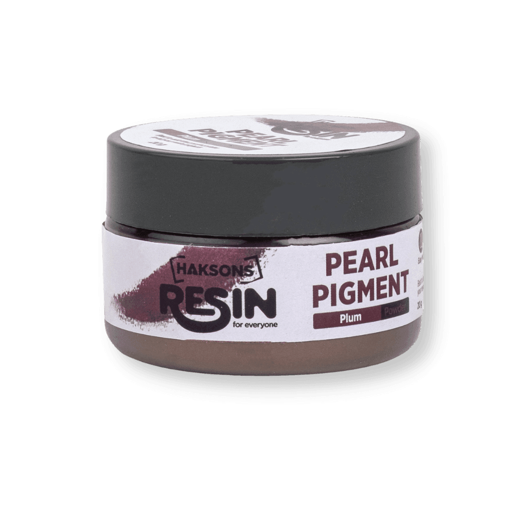 Haksons Pearl Pigments (Mica Powders) - Plum | for Epoxy Resin - BohriAli.com