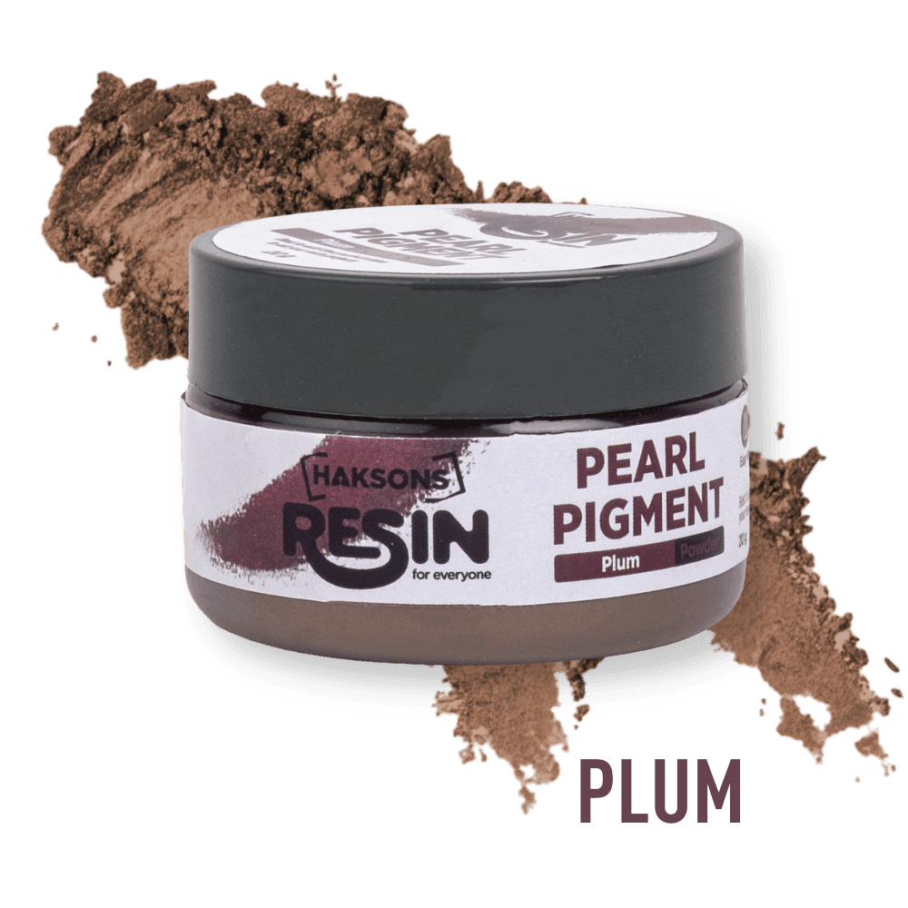 Haksons Pearl Pigments (Mica Powders) - Plum | for Epoxy Resin - BohriAli.com