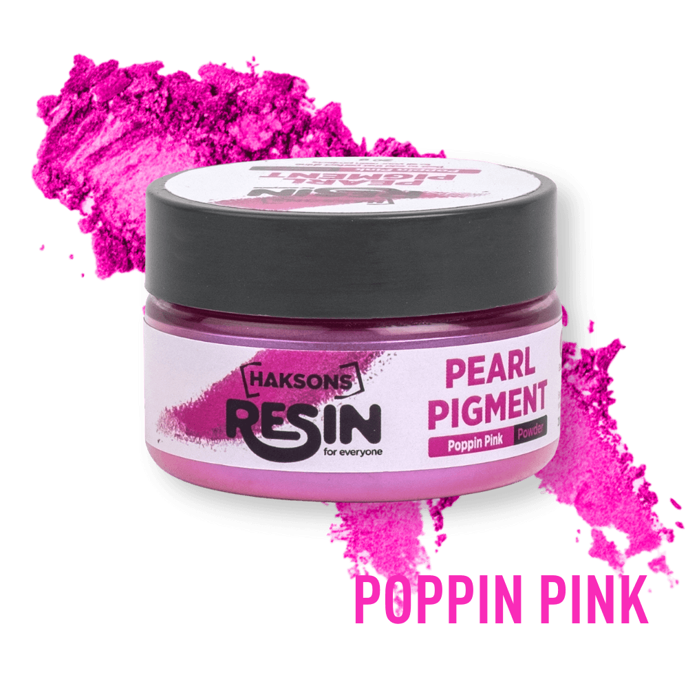 Haksons Pearl Pigments (Mica Powders) - Poppin Pink - BohriAli.com