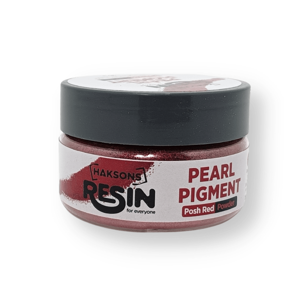 Haksons Pearl Pigments (Mica Powders) - Posh Red - BohriAli.com