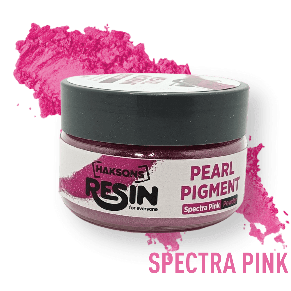Haksons Pearl Pigments (Mica Powders) - Spectra Pink | for Epoxy Resin - BohriAli.com