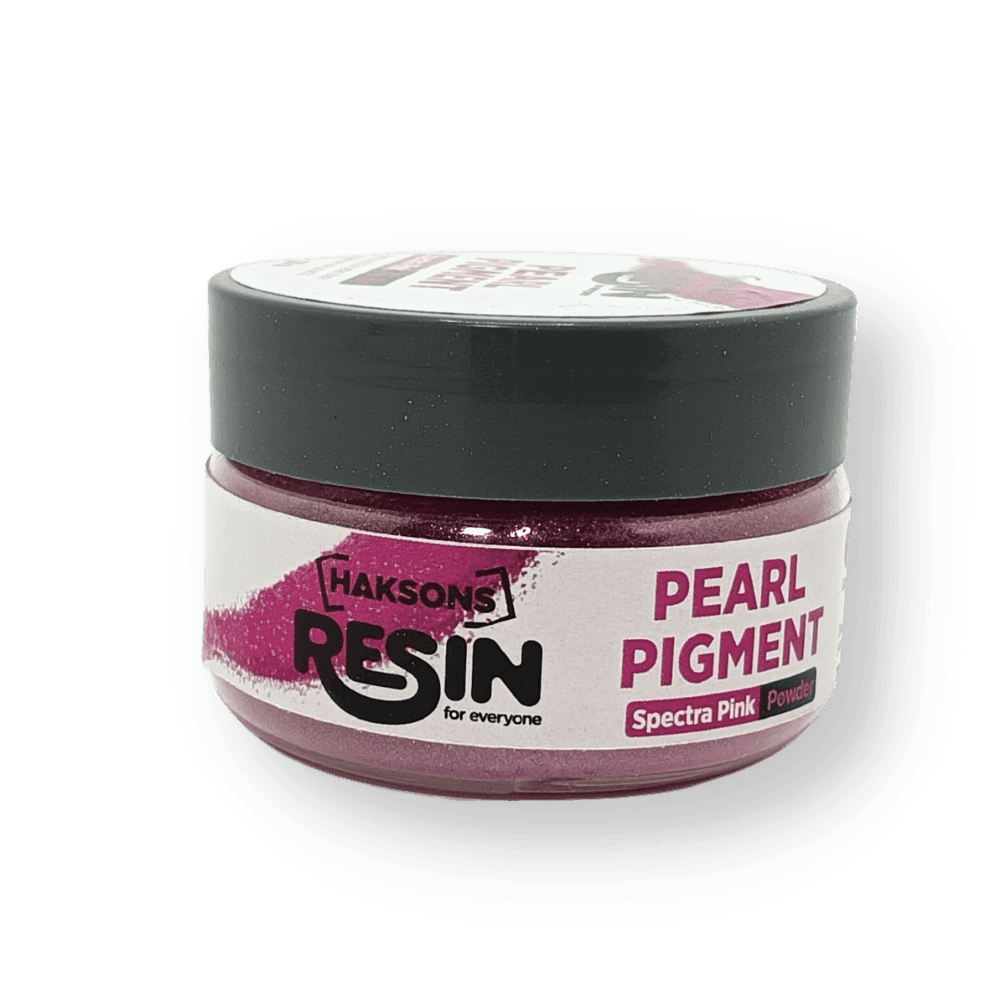 Haksons Pearl Pigments (Mica Powders) - Spectra Pink | for Epoxy Resin - BohriAli.com