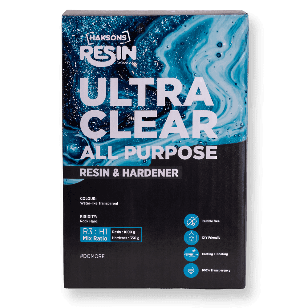Haksons Ultra Clear All Purpose Epoxy Resin and Hardener (3:1) - BohriAli.com