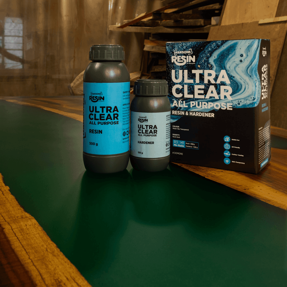 Haksons Ultra Clear All Purpose Epoxy Resin and Hardener (3:1) - BohriAli.com