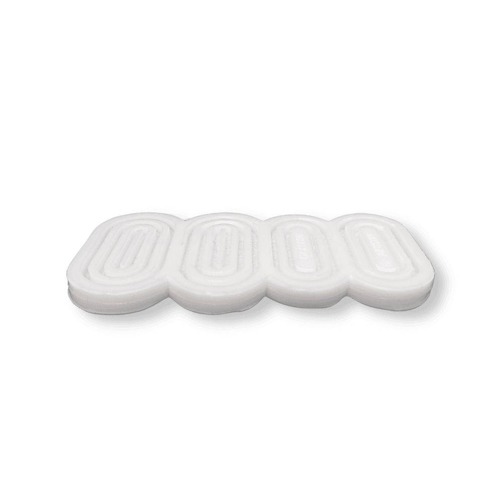 J-26 - Ringed Oval Druzy Silicone Mould - BohriAli.com