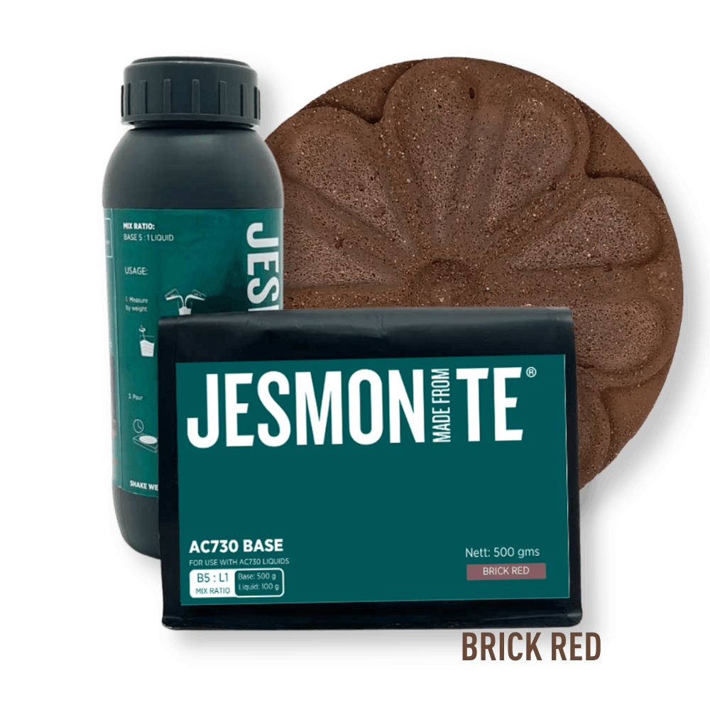 Jesmonite AC 730 - Brick Red - BohriAli.com