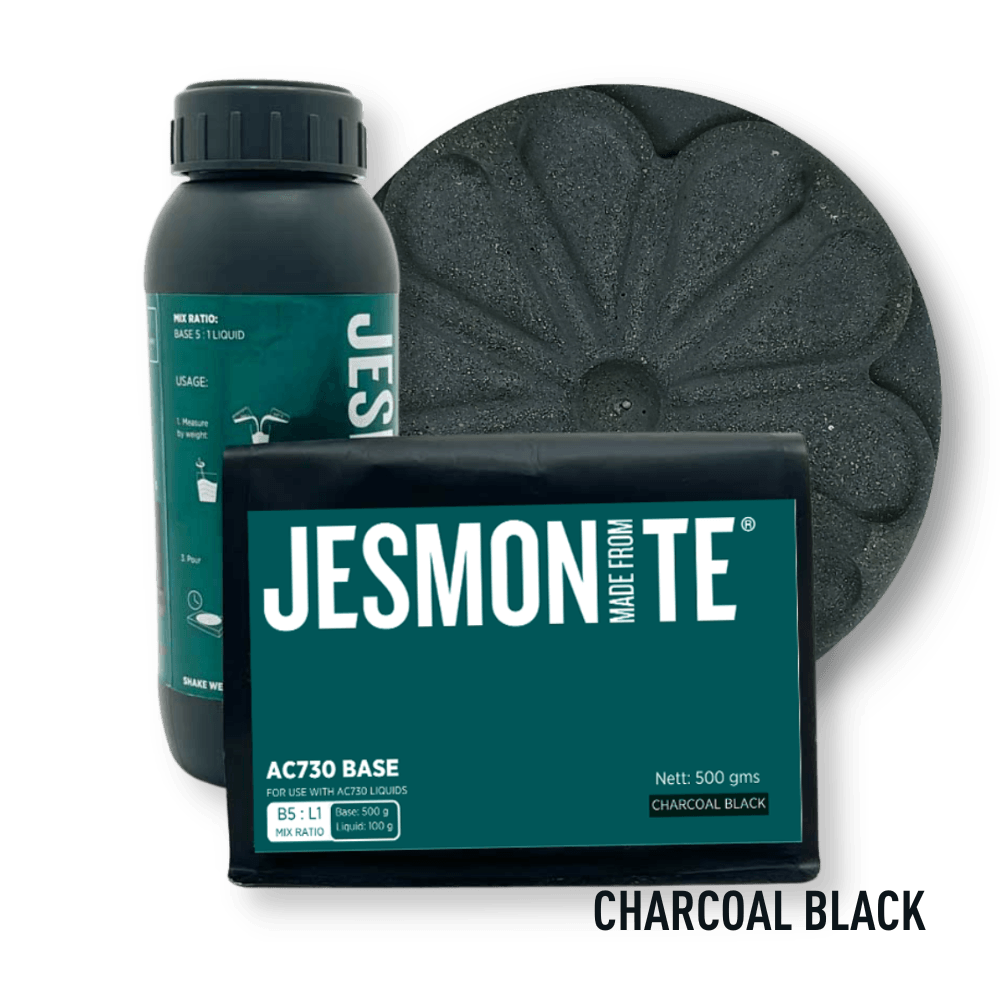 Jesmonite AC 730 - Charcoal Black - BohriAli.com