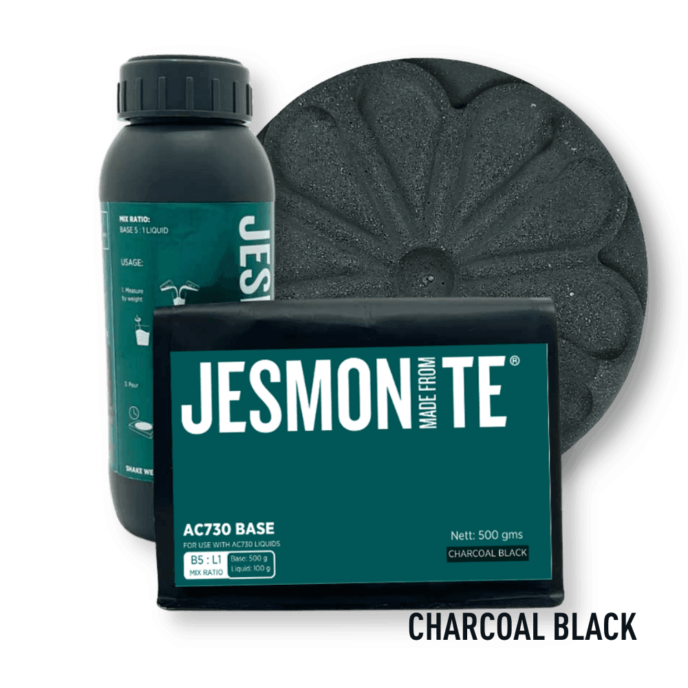 Jesmonite AC 730 - Charcoal Black - BohriAli.com
