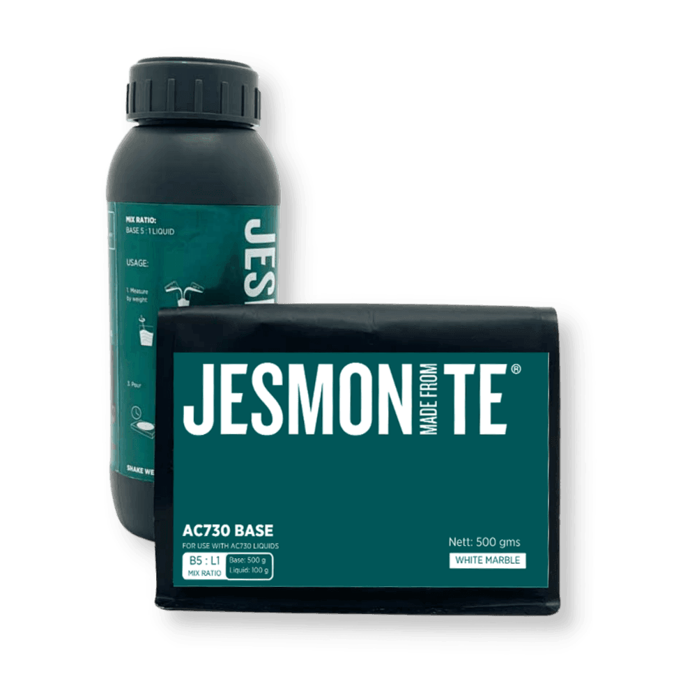 Jesmonite AC 730 - White Marble - BohriAli.com