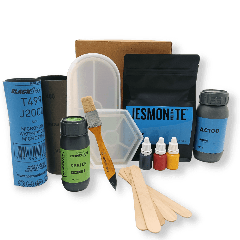 Jesmonite Marbling and Terrazzo Workshop Kit - Instant Make - BohriAli.com