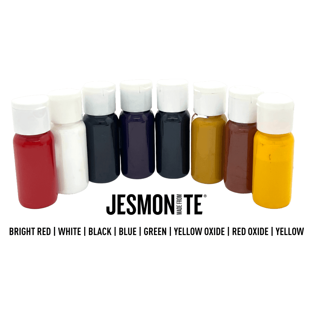 Jesmonite Pigments Pack (30 grams) - Pack of 8 | Cement & Concrete - BohriAli.com