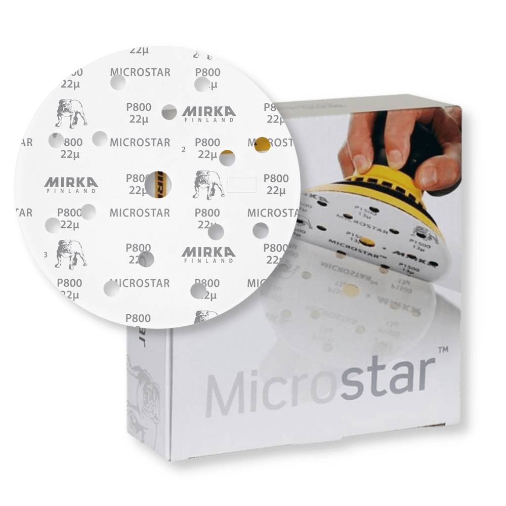 Mirka Micro Star 150 mm (Grit P800 - 1000) - BohriAli.com