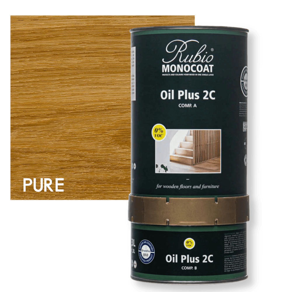 Rubio Monocoat Oil Plus 2C, PURE - BohriAli.com