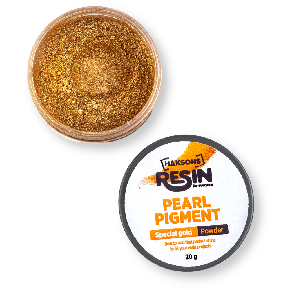 Haksons Pearl Pigments (Mica Powders) - Gold Range