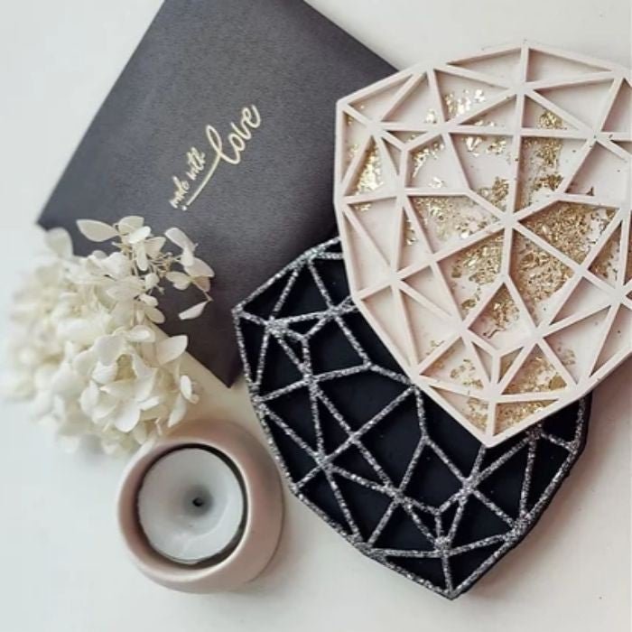 Trillion Coaster Silicone Mould - BohriAli.com