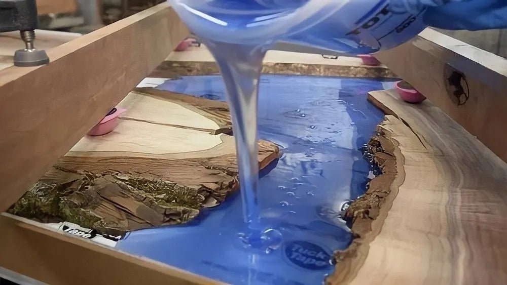 DIY Crack Filled epoxy coffee table with BohriAli: A Step-by-Step Guide - BohriAli.com