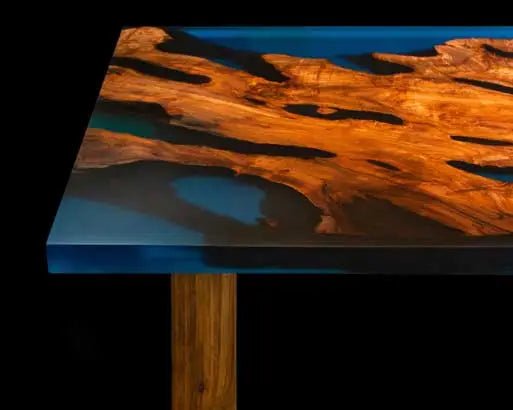 How Bohriali is contributing to creating art-like River Tables with wood and epoxy resin together! - BohriAli.com