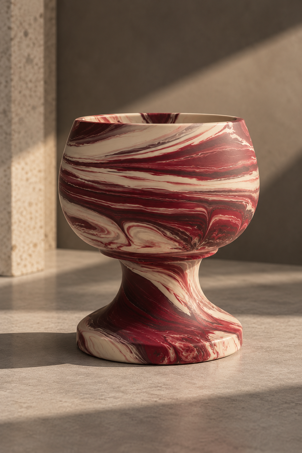 Sculptural cast object — concept photography