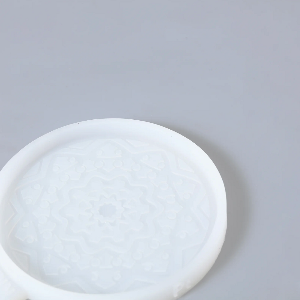 Boowan Nicole: Pattern Concrete Coaster Silicone Mold