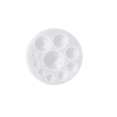 Eco-Mould: Round gem stone Silicone Mould - BohriAli.com