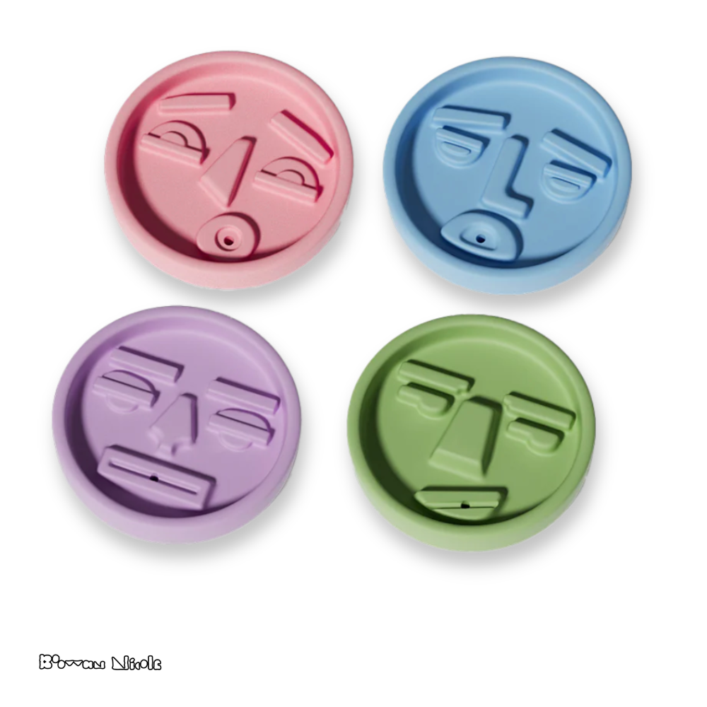 Boowan Nicole: Ugly Face Incense Holder Silicone Mould