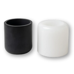 Tall Rounded Cyliner Planter Silicone Mould