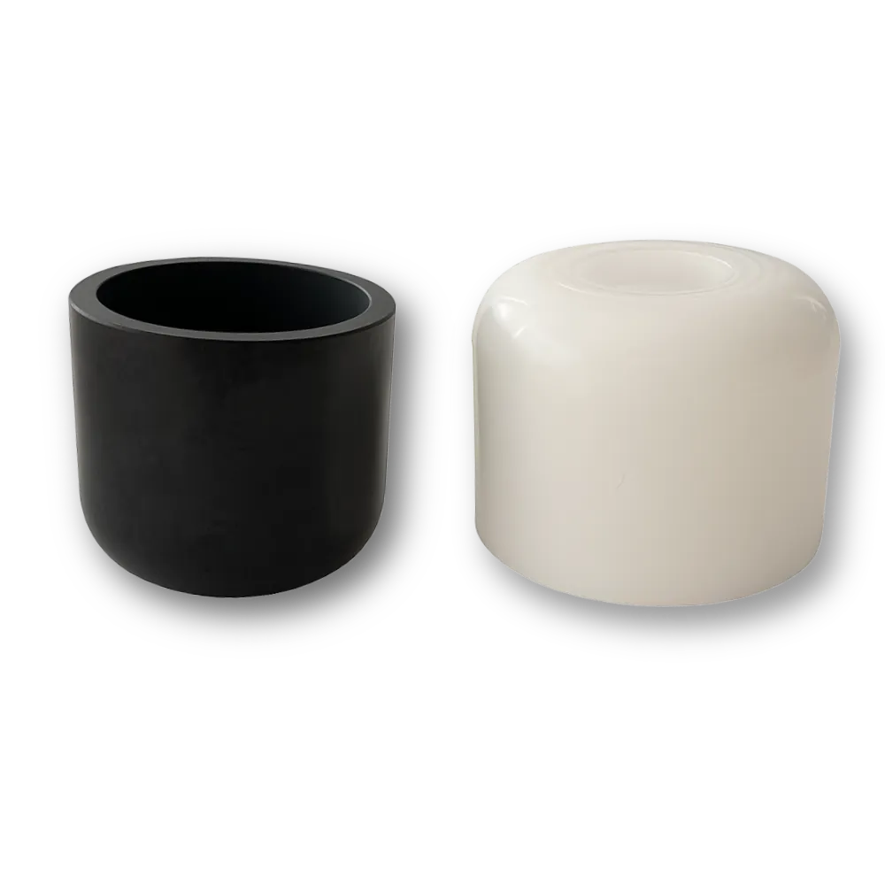 Short Rounded Cyliner Planter Silicone Mould