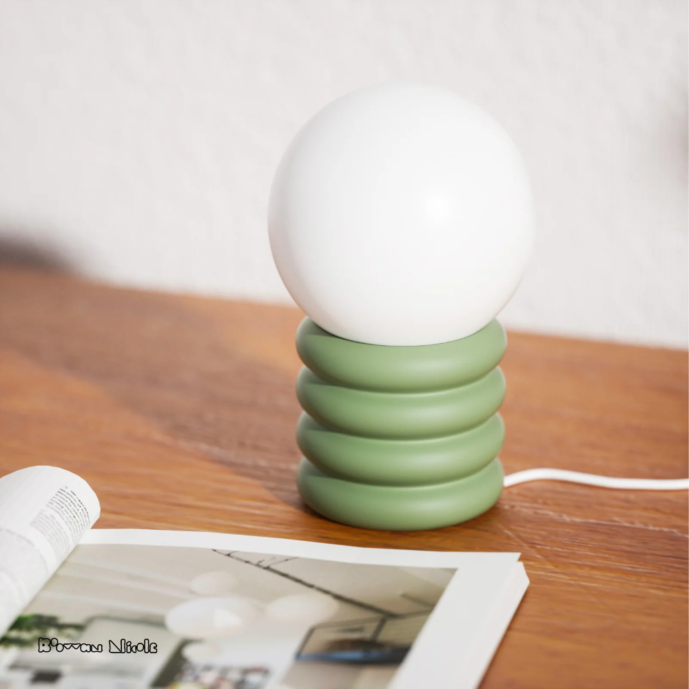 Boowan Nicole: Table Lamp Silicone Mold and Accessories