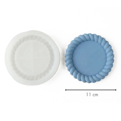 Twisted Rope Edge Tray Silicone Mould Set (5 Shapes) |  For Concrete | Jesmonite®️| Resin