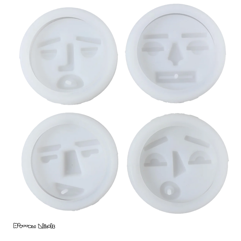 Boowan Nicole: Ugly Face Incense Holder Silicone Mould