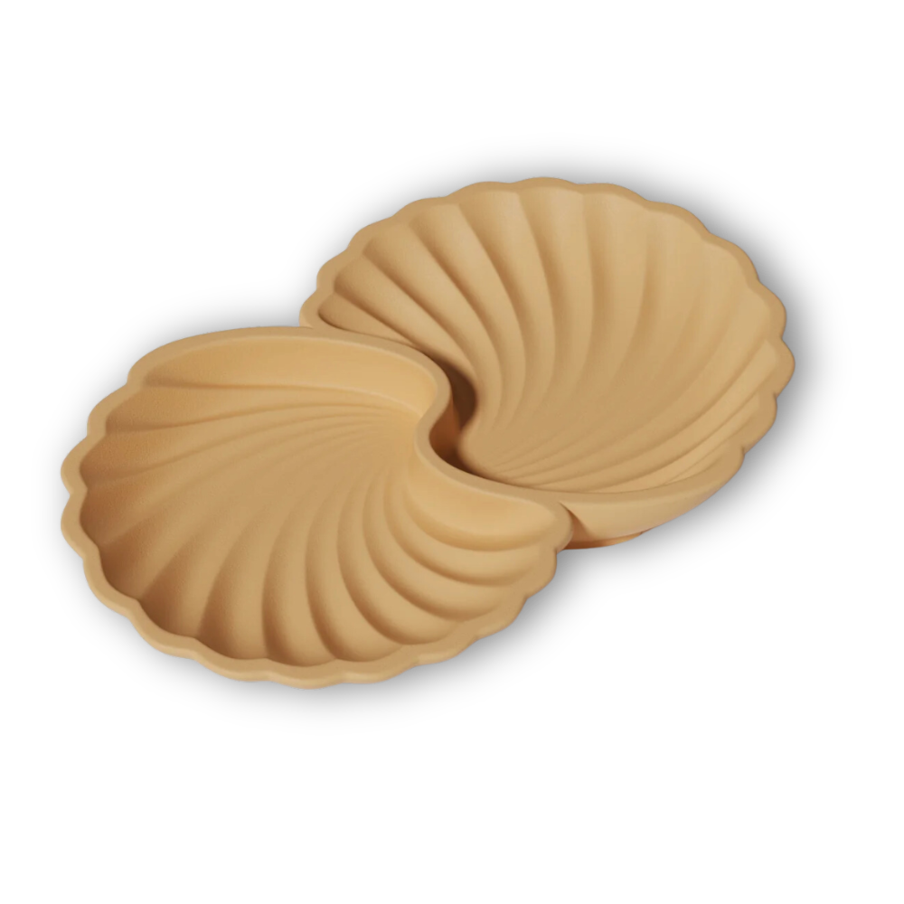 Boowan Nicole: Mystic Seashell Tray Silicone Mold