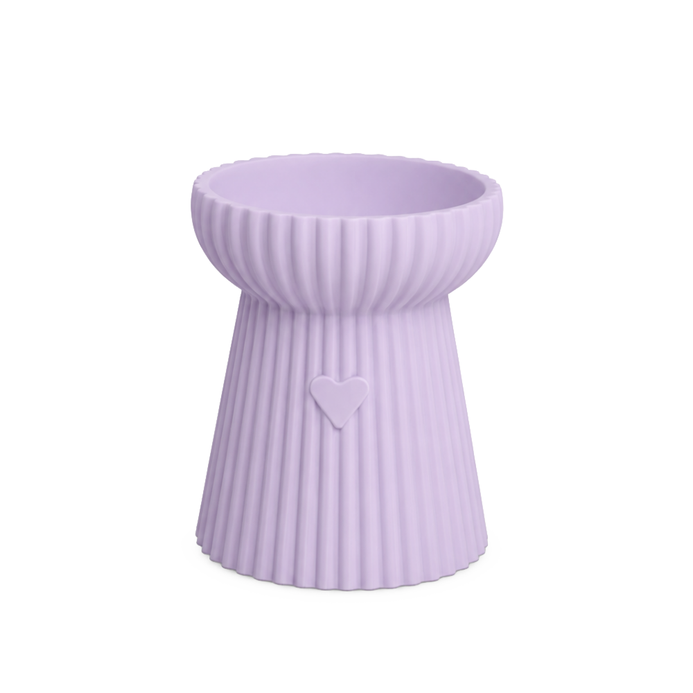 Heart Ribbed Candle Holder & Tray Silicone Mould |  For Concrete | Jesmonite®️