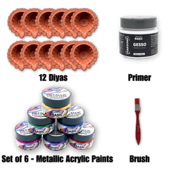 Diya Painting Kit | Diwali Essentials - BohriAli.com