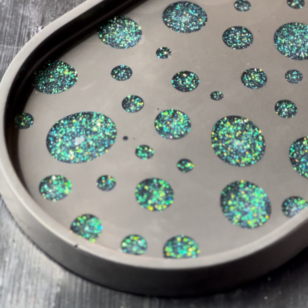 Glitter Burst Tray