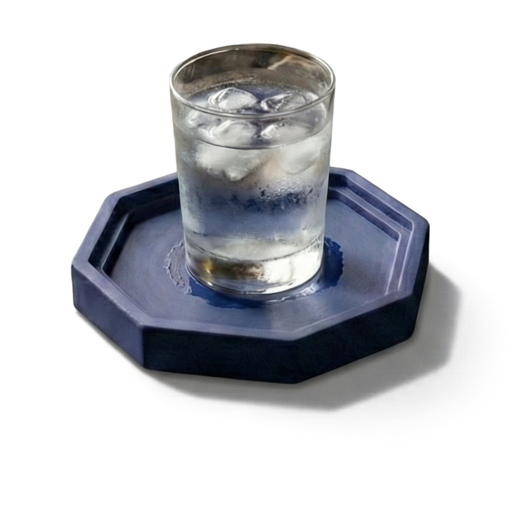 Octagon Trinket Tray Silicone Mould |  For Concrete | Jesmonite®️| Resin