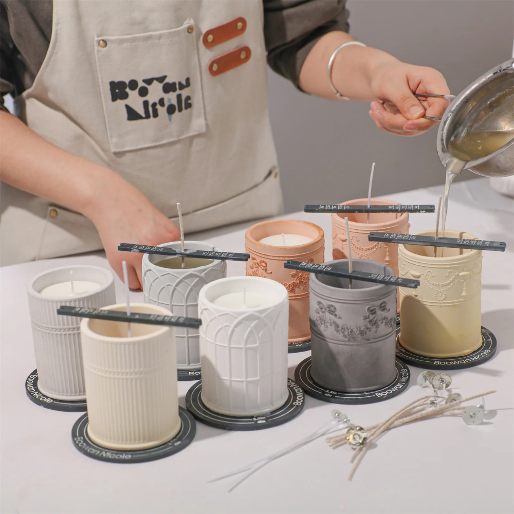 Boowan Nicole: Traces of the Palace Candle Jar Silicone Mold