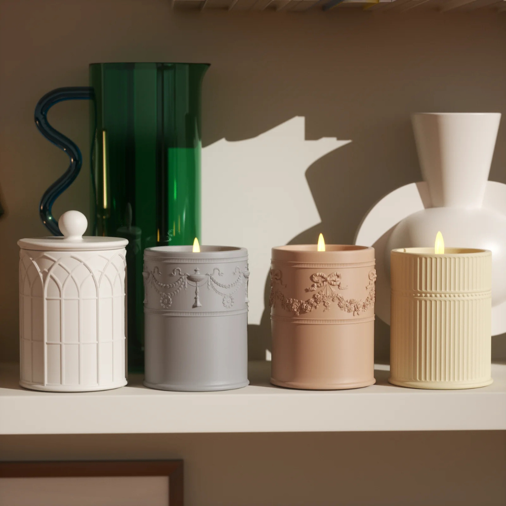 Boowan Nicole: Traces of the Palace Candle Jar Silicone Mold