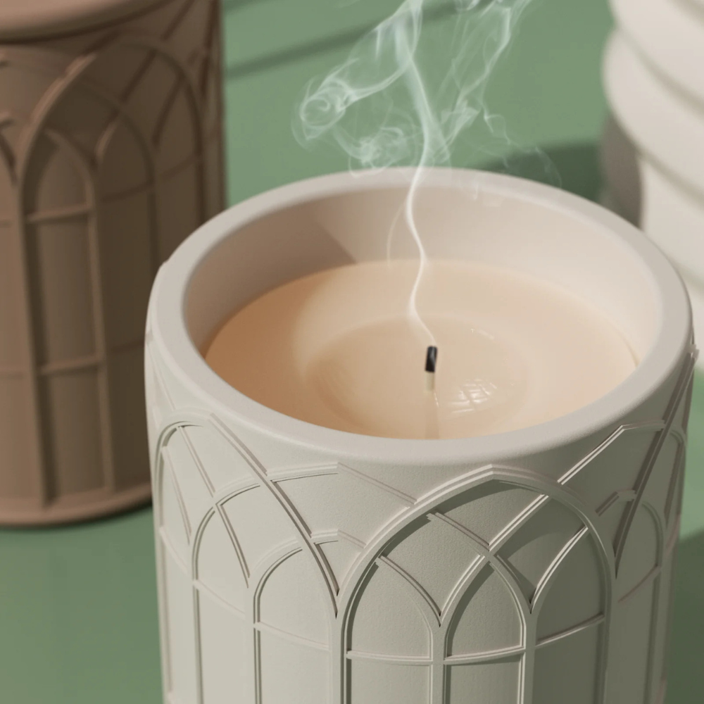 Boowan Nicole: Traces of the Palace Candle Jar Silicone Mold