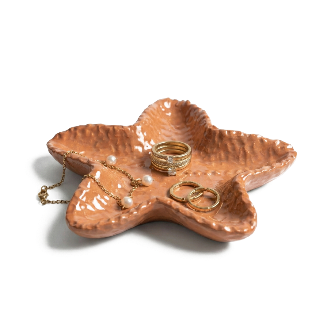Starfish Trinket Dish Silicone Mould |  For Concrete | Jesmonite®️| Resin